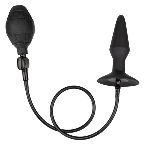Medium Silicone Inflatable Plug for Adjustable Intimate Pleasure Butt Plugs