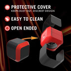 M for Men Slambox Male Masturbator with 7 Rotation Modes Red > Sex Toys For Men > Masturbators > Vibrating