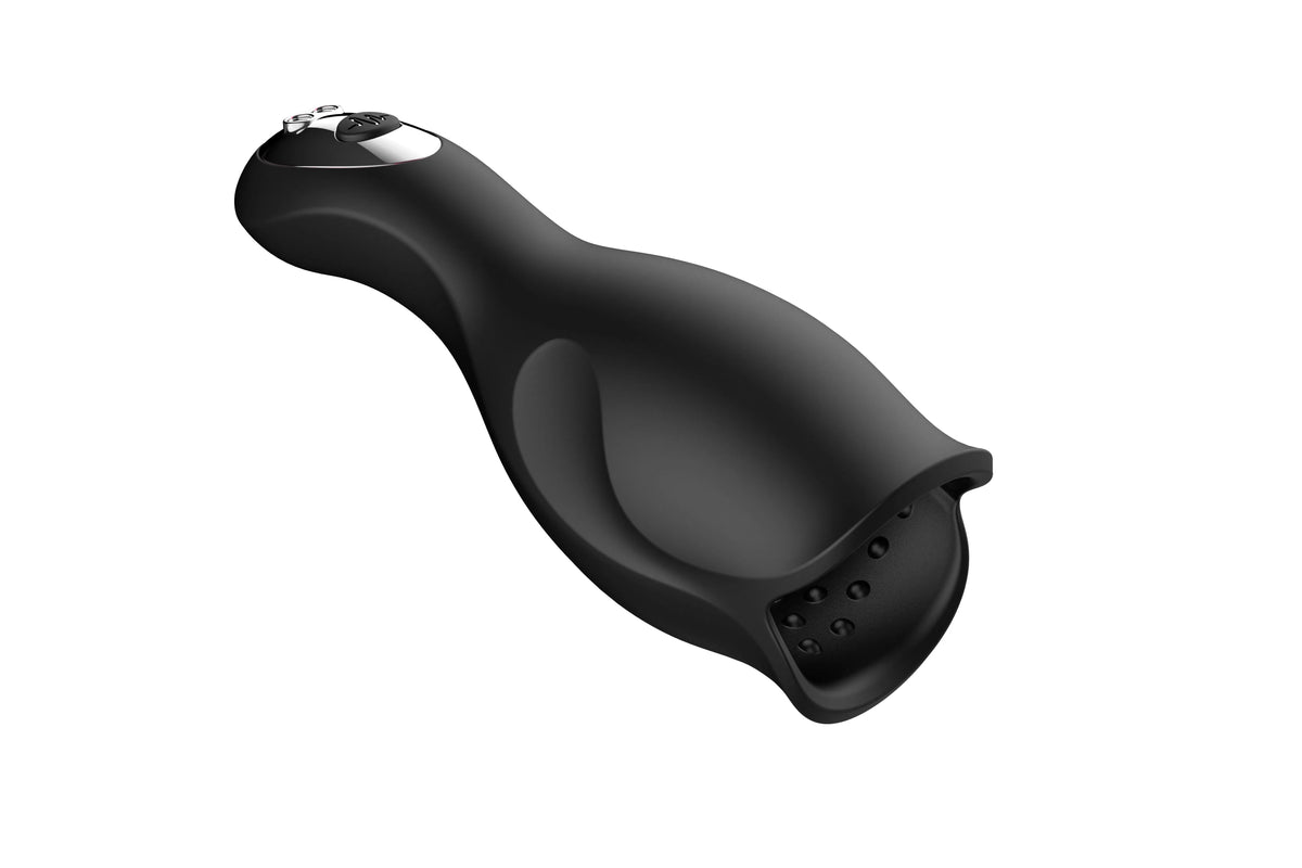 Score Head Game – Textured Vibrating Masturbator with LED > Sex Toys For Men > Masturbators > Vibrating