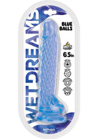 Wet Dreams Blue Balls 6.5 Inch Suction Cup Dildo Silicone Toy > Dildos > Realistic Dildos