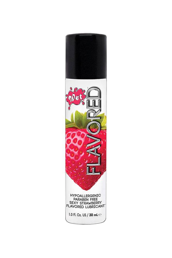 Wet Flavored Juicy Strawberry (1oz) – Flavored Edible Lubricant > Lube > Flavoured