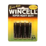 Wincell/Winmax BATTERIES Wincell Aa Super Heavy Duty Batteries - Super Heavy Duty Batteries - AA 4 Pack 9326287000542
