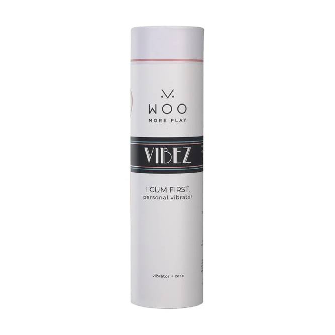 Woo - Vibez - I Cum First - Clitoral Vibrator and Travel Case
