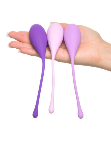 Fantasy For Her Kegel Training Set Soft Silicone Pelvic Exerciser > Sex Toys For Ladies > Kegel Exercise