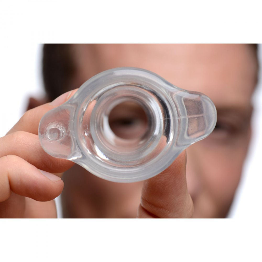 Master Series Peephole Hollow (Clear) – Hollow Anal Plug > Anal Range > Tunnel and Stretchers