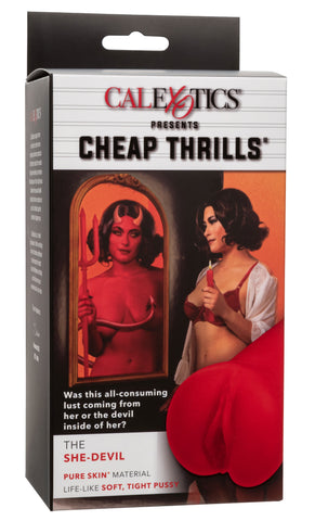 Cheap Thrills She Devil Red Male Masturbation Aid Stroker Strokers - Fantasy