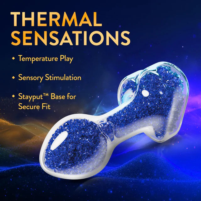 Oh My Gem Prestige Blue Glass Anal Plug Luxury Intimate Toy > Glass > Toys