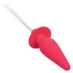 Southern Lights Vibrating Light Up Butt Plug Pink Silicone Rechargable > Anal Range > Vibrating Butt Plugs