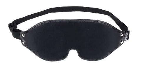 Edge Lights Out Blindfold Eyemask Restraint for Sensory Play Black Blindfold
