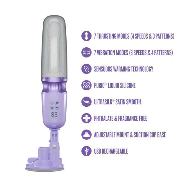 Temptasia Violet Vixen (Violet) – Splashproof USB Rechargeable Vibrator > Vibrators > Standard Vibrators