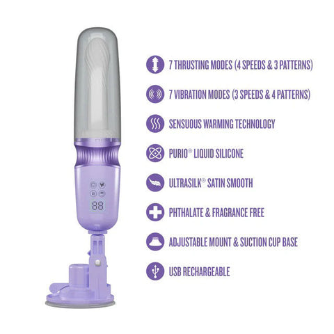 Temptasia Violet Vixen (Violet) – Splashproof USB Rechargeable Vibrator Vibrators