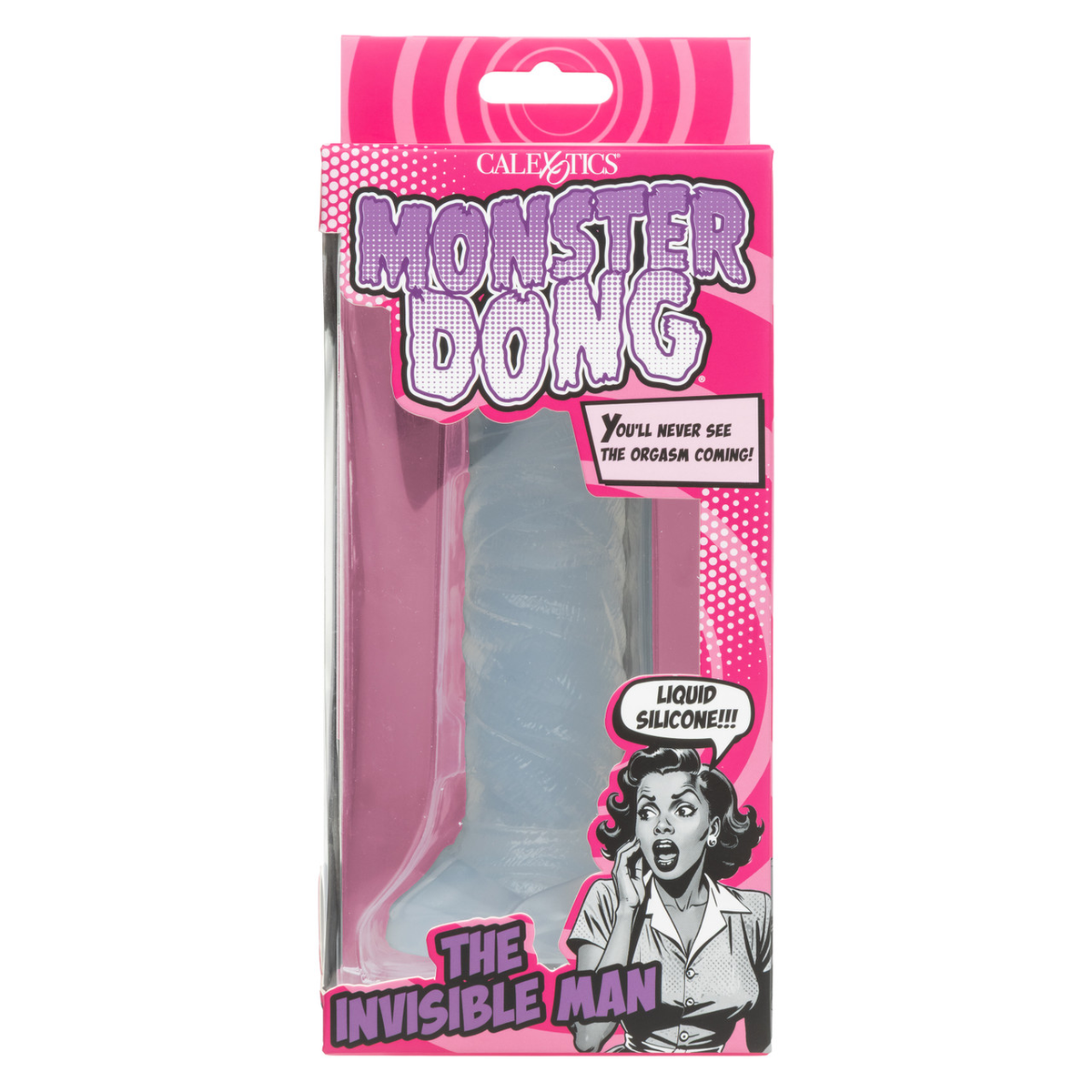 Monster Dong The Invisible Man (Clear) – 5.25" Clear Dildo > Dildos > Other Dildos