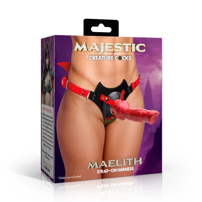 Maelith Adjustable Strap-On Harness With Polished Iron O Rings Multi Harnesses & Strap-Ons