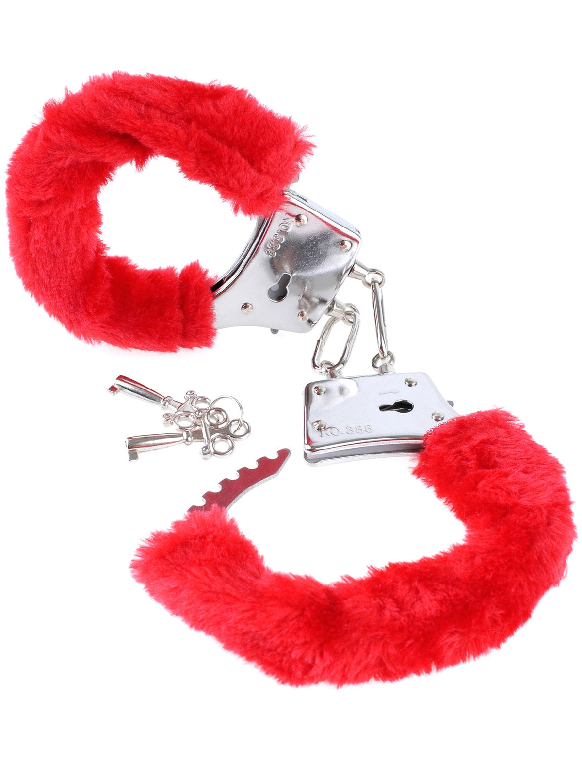 Fetish Fantasy Series Beginner Furry Cuffs Faux Fur Lining Soft Bondage Cuffs > Bondage Gear > Restraints