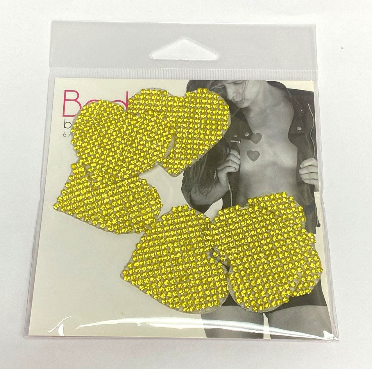 Razzle Dazzle Crystal Jewel Sparkle Gold – Luxury Body Stickers Body Jewelry (Non Piercing)