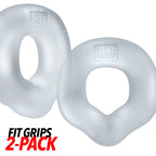 Fit Grips 2-Pack Ergo-Fit Cockrings Clear Clear > Cock Ring > Sets