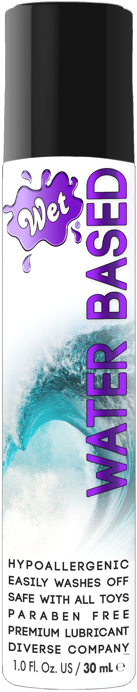 Wet Original Water Based Lubricant – Premium 1 Fl Oz Lubricant > Lube > Water Based Main image