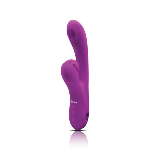 Viben Dazzle Thumping Rabbit in Berry VIBRATORS-RABBIT
