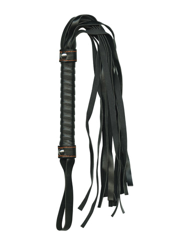 Orange Is The New Black Whip It Black Flogger Whip Black Whips & Paddles