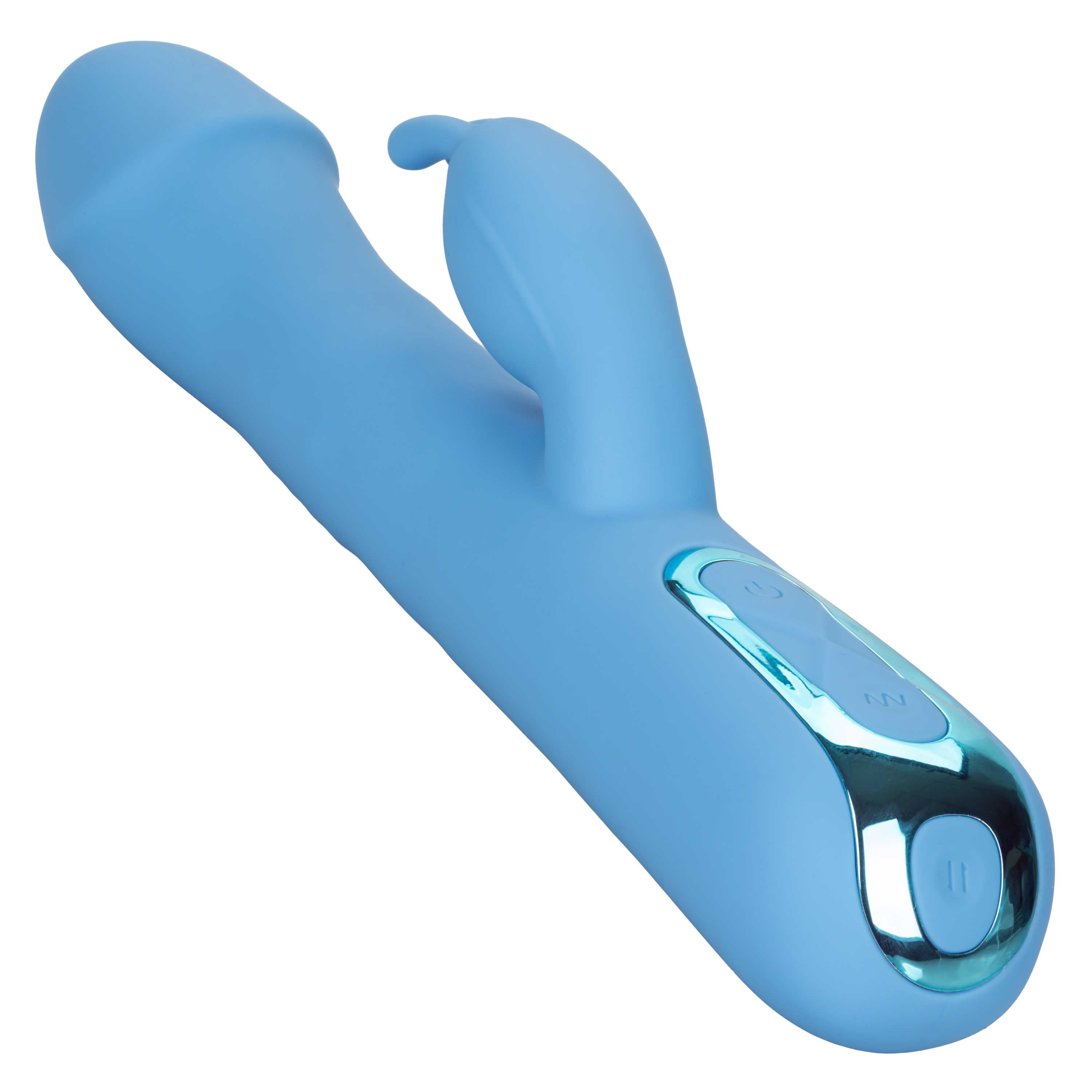 Jack Rabbit Elite Rotating Rabbit Vibrator with 10 Functions Blue > Vibrators > Ladies > Rabbit Main image