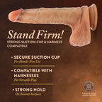 Renaissance DaVinci – 8 Inch Realistic Dual Density Dildo Tan > Dildos > Realistic Dildos