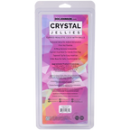 Crystal Jellies Curved Realistic Cock With Balls – 7 Inch Silicone Strap-On Harness Compatible Clear > Dildos > Strap On Dildos