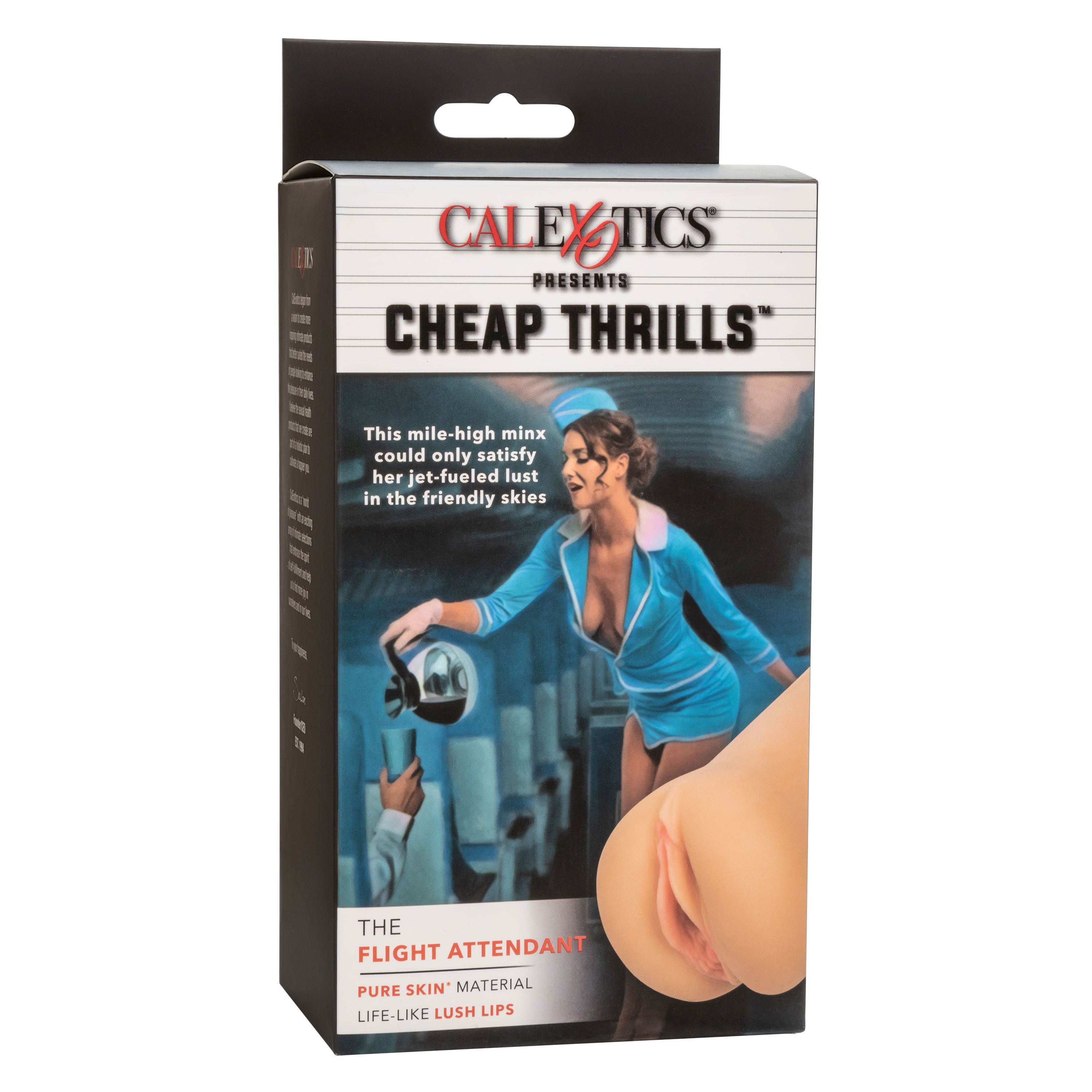 Cheap Thrills The Flight Attendant Lush Lips Masturbator Strokers - Manual