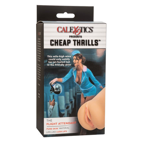 Cheap Thrills The Flight Attendant Lush Lips Masturbator Strokers - Manual