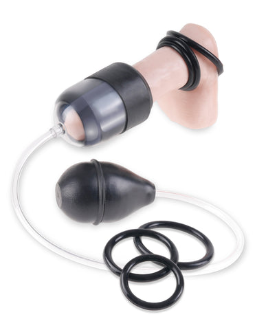Fetish Fantasy Suck N Stroke Head Pump Penis Enlarger Toy Strokers - Manual