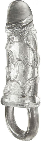 Maxx Men Clear Compact Penis Sleeve – Snug Fit Added Girth and Length Sleeve > Sex Toys For Men > Penis Sleeves