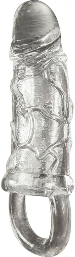 Maxx Men Clear Compact Penis Sleeve – Snug Fit Added Girth and Length Sleeve > Sex Toys For Men > Penis Sleeves