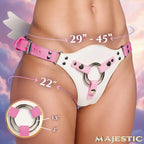 Solyra Good Angel – Adjustable Vegan Leather Strap-On Harness > Dildos > Strap On Harnesses