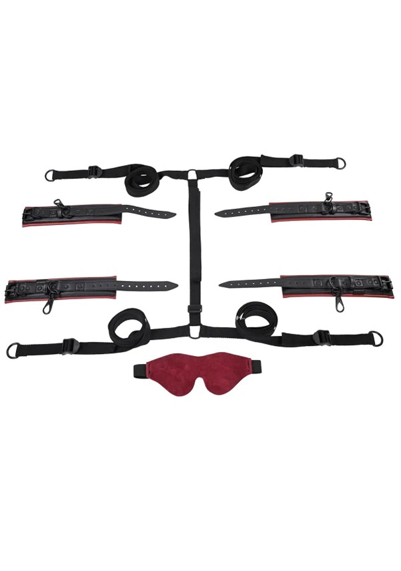 Saffron Under The Bed Restraint System With Adjustable Cuffs > Bondage Gear > Restraints
