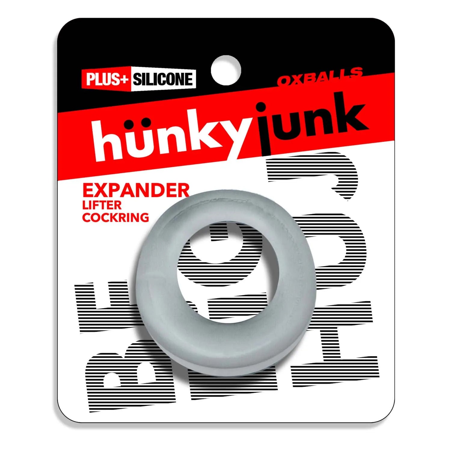 Expander Slimmer Scoop Style Cockring Clear Steam Clear > Cock Ring > Single