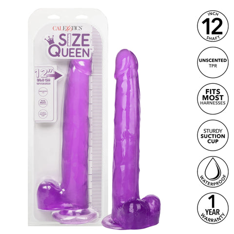 Size Queen 12 Inch Realistic Dildo – Firm 30.5 Cm Dildo > Dildos > Large Dildos