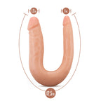 Dr. Skin Mini Double Dong – Soft Flexible Double Penetration Toy > Dildos > Double Dildos