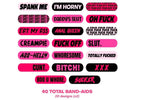 Naughty Naughty XXX Ouchie Stix – 40-Pack Bandages > Novelties > Gag Gifts