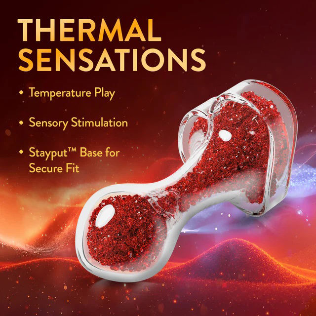 Oh My Gem Prestige Blue Glass Anal Plug Luxury Intimate Toy > Glass > Toys