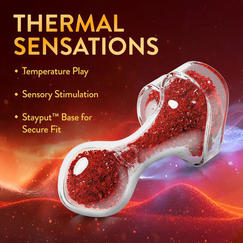 Oh My Gem Prestige Blue Glass Anal Plug Luxury Intimate Toy > Sex Toys > Glass