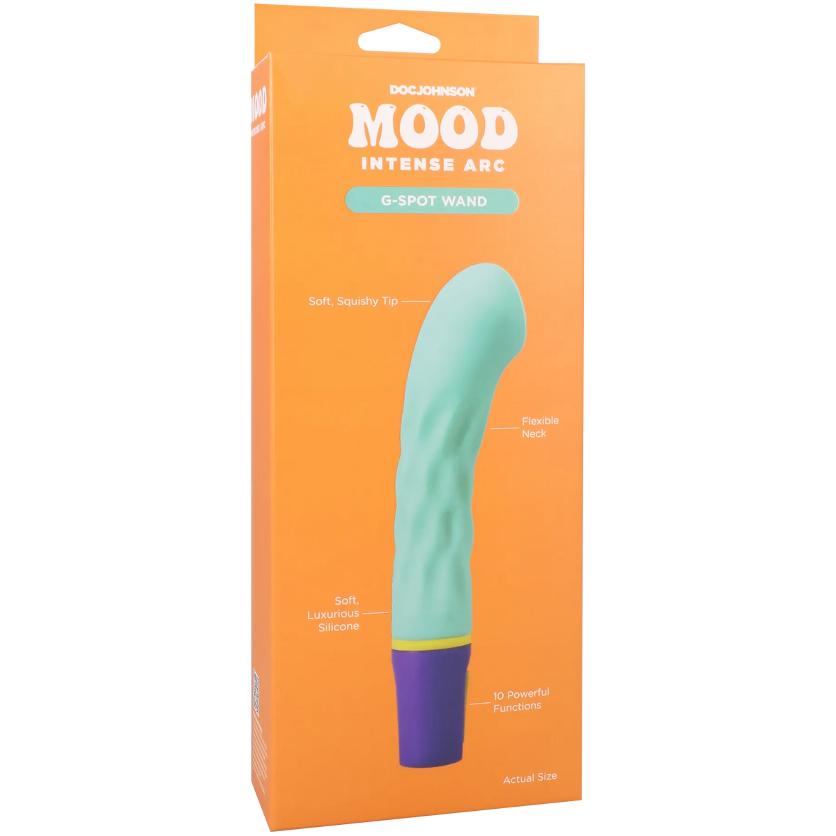 Mood Intense Arc Teal Waterproof Rechargeable Silicone Vibrator > Vibrators > Standard Vibrators