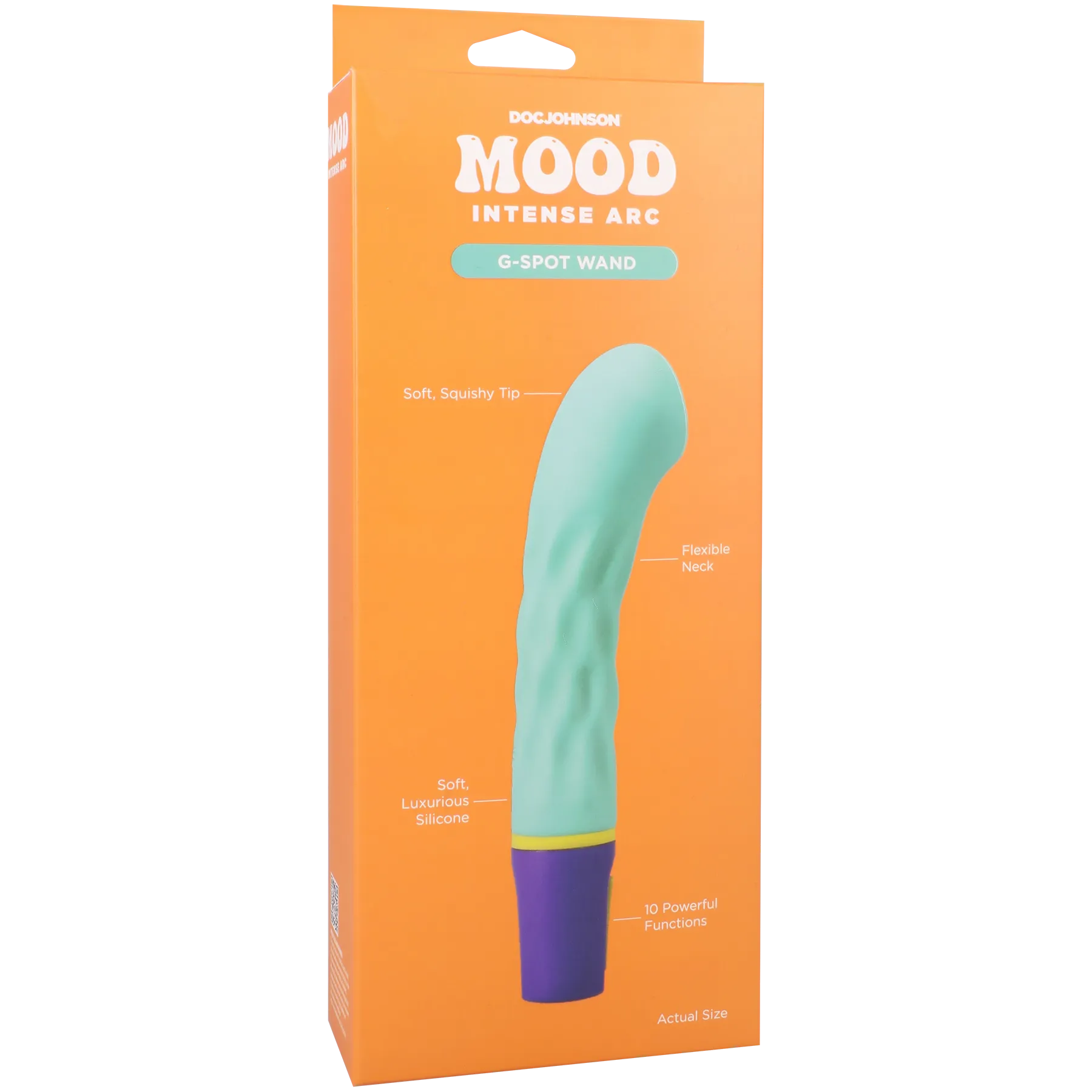 Mood Intense Arc Teal Waterproof Rechargeable Silicone Vibrator > Vibrators > Standard Vibrators