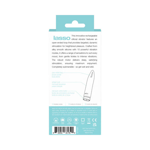 Lasso Clitoral Bullet Vibrator in Pink Design BULLETS