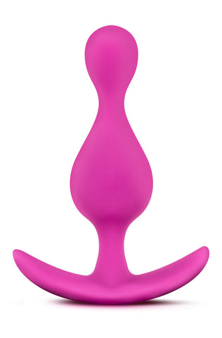 Luxe Explore Fuchsia Anal Toy for Comfortable Intimate Play Pink Butt Plugs