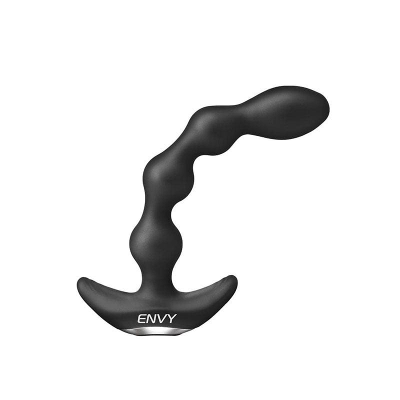 Xgen Products ANAL TOYS Black Envy Deep Reach Vibrating Anal Beads 848416010042
