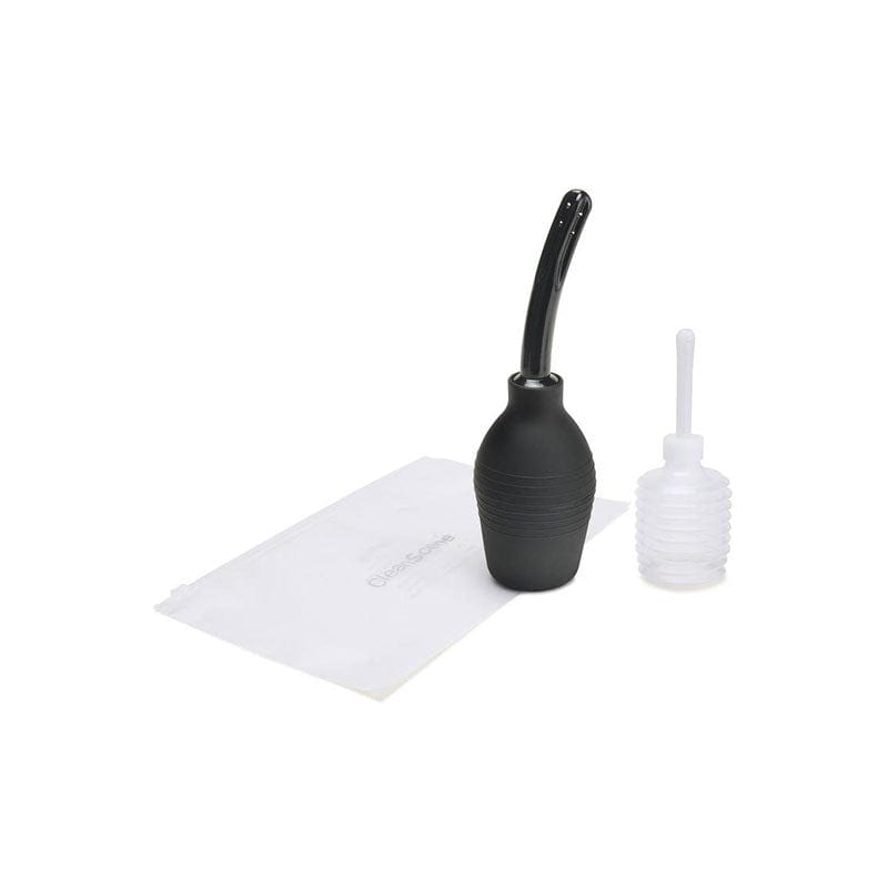 Xgen Products HEALTH CARE Black CleanScene 4 Piece Medical Grade Douche Set with Soft Nozzle 848416010363