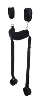 Signature Sex Sling – Adjustable Plush Support With Handcuffs