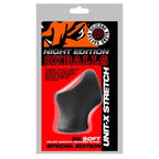 Unit X Stretch Tug Down Ball Stretch Cocksling Black > Cock Ring > Sling