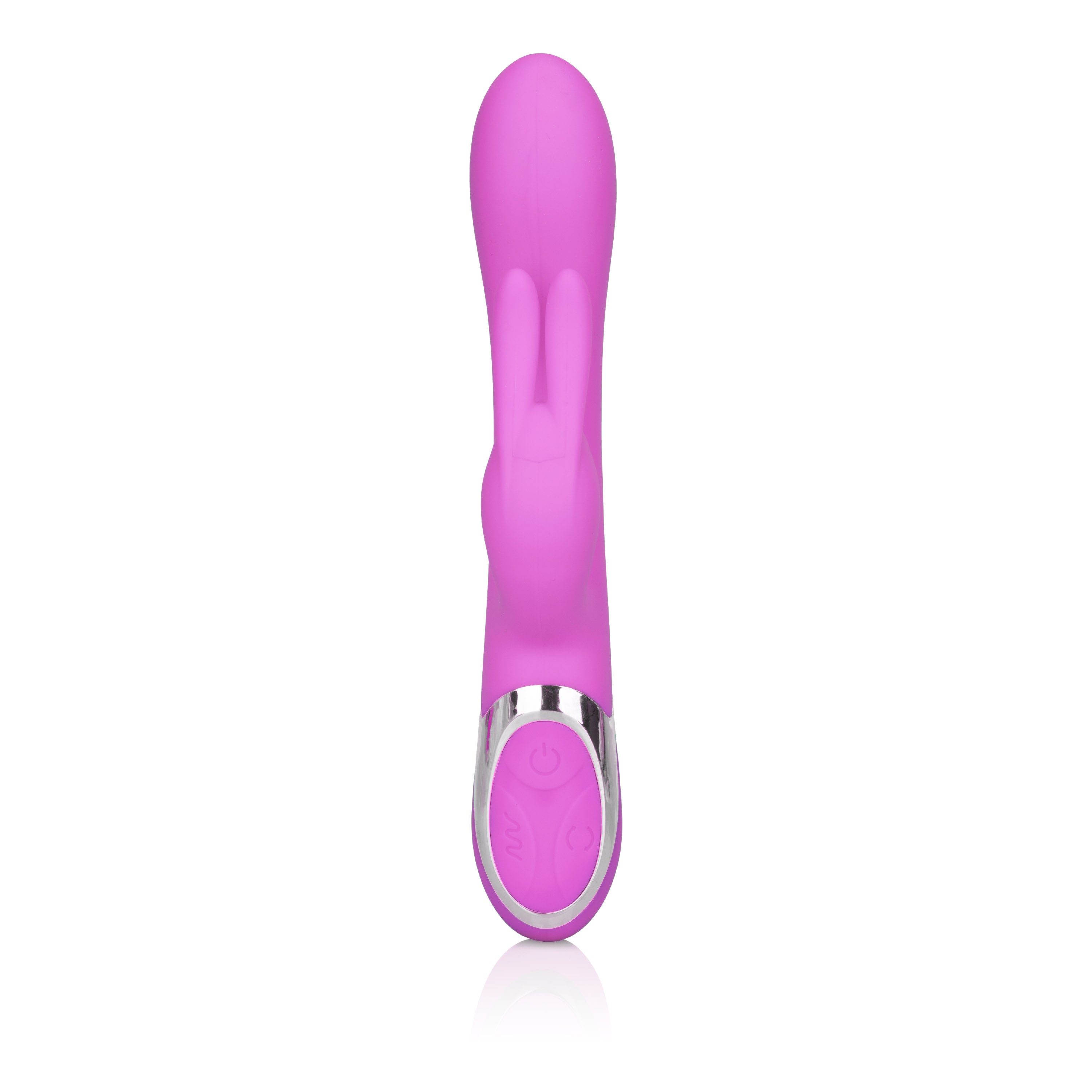 Enchanted Bunny Purple Silicone Intimate Massager with 4 Rotating Functions and 12 Vibration Modes Waterproof USB Rechargeable VIBRATORS-RABBIT