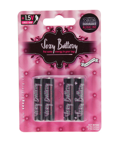 AAA Battery Pack 4 Pack for Adult Intimacy Electronics Toys Default Title Batteries