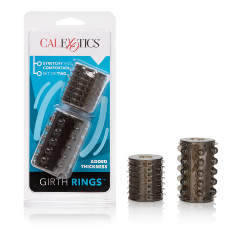 Silicone Girth Rings Pack of 2 for Male Support and Enhancement SLEEVES